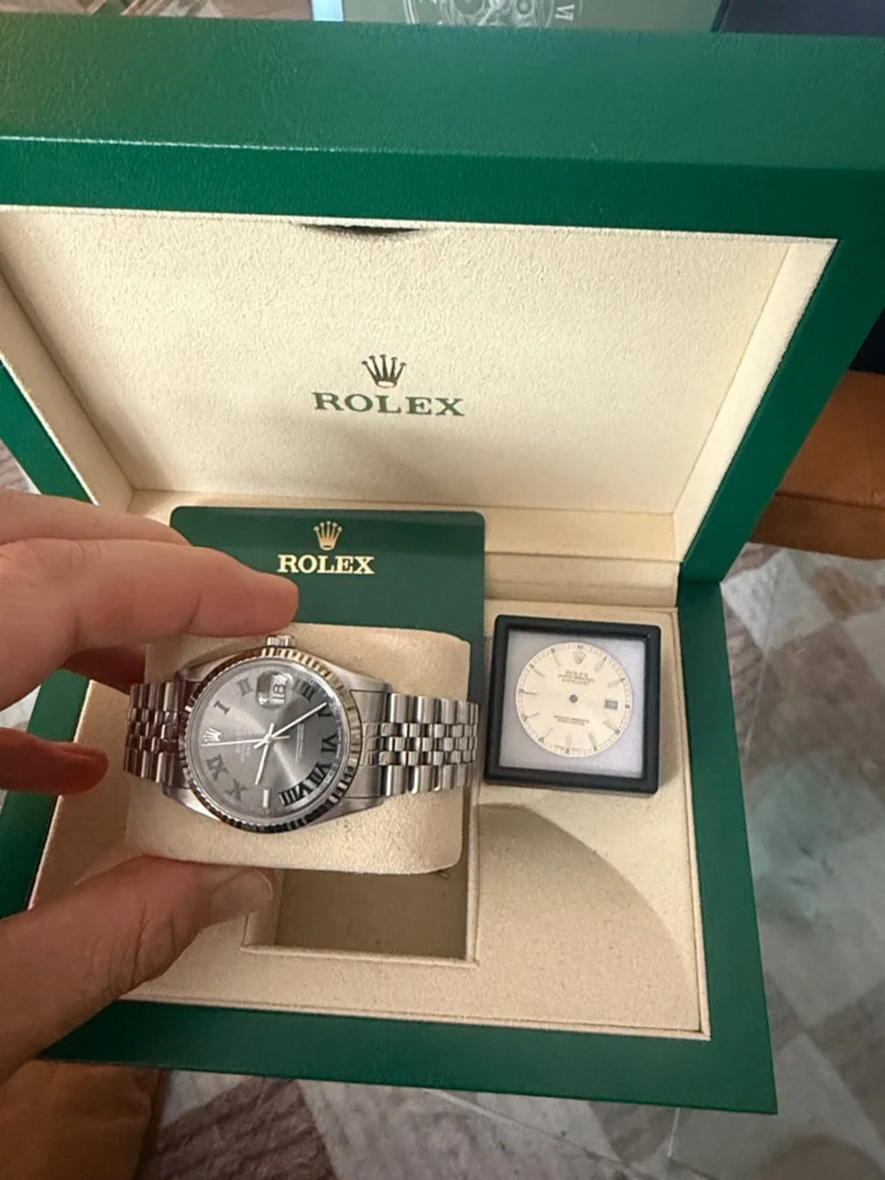 Rolex datejust 36 wimbolden dial - Picture 2 of 3